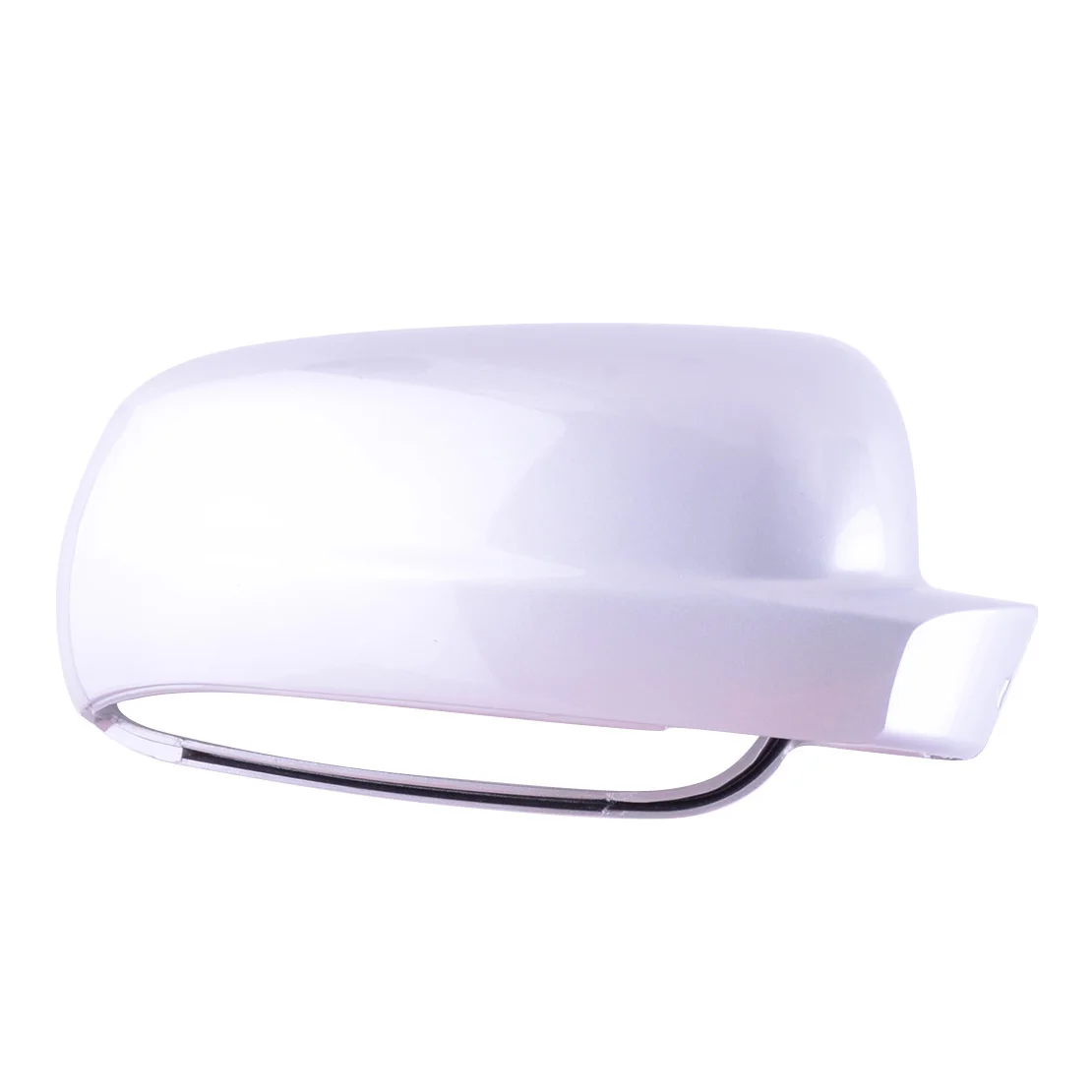 

Right Side Rearview Mirror Cover Cap 3B1857538B Fit for VW Passat Bora Jetta MK4 Golf Skoda Superb Seat Cordoba 2002 Silver ABS