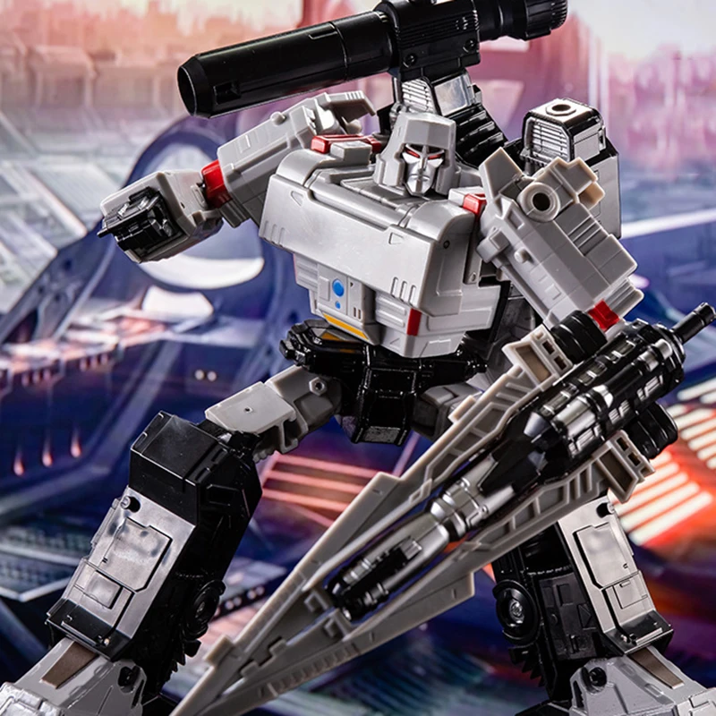 Фото В наличии BPF 6631 Трансформерный робот Модель Комплект Siege Series Megatron KO Версия Tank Power Фигурка Игрушки для мальчика Подарок ребенку №1