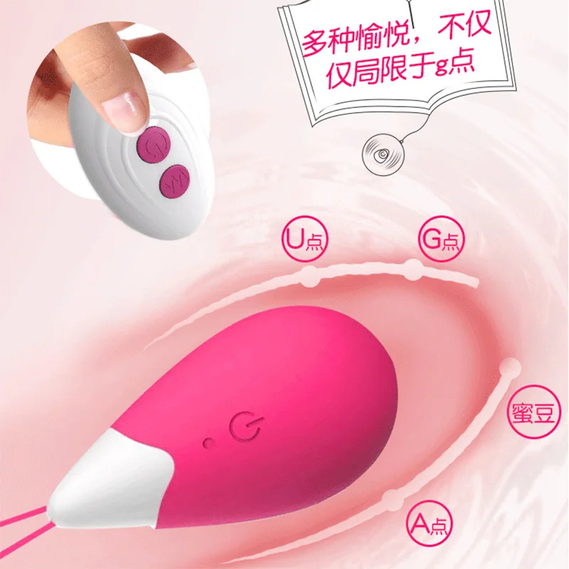 Вибратор-яйцо с дистанционным управлением USB-точка G мульти-массажная палочка для