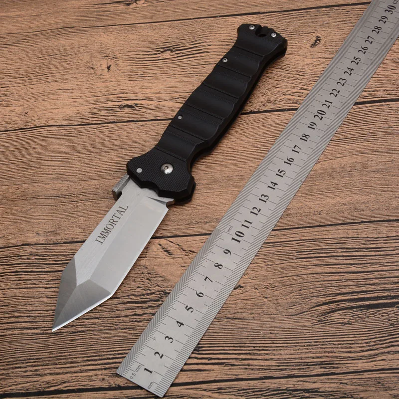 

Складной карманный охотничий нож Cold Steel 23GVG для кемпинга на природе лезвие D2 рукоятка G10 Тактические Ножи для выживания Инструменты для повседневного использования