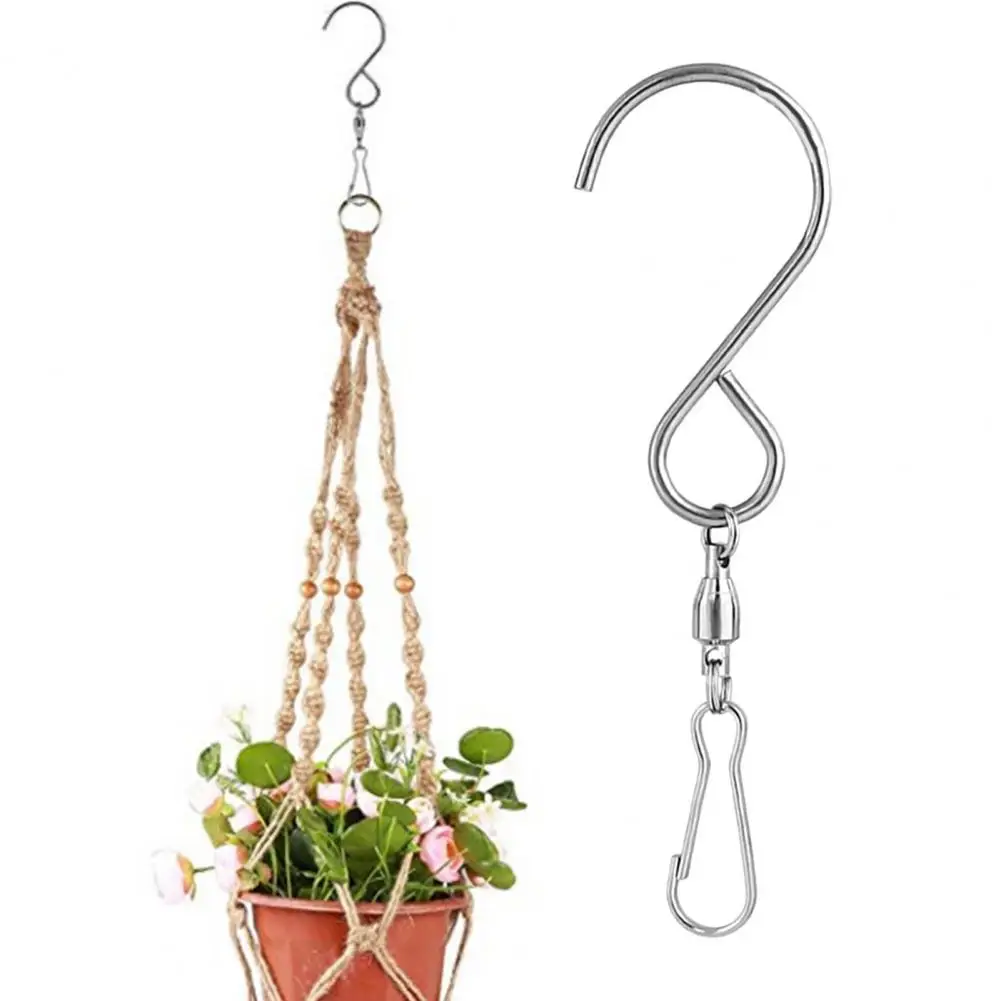 

6Pcs ​9cm x 2.61cm Wardrobe Bathroom Hanging Tube Pipe Rod Hooks Kitchen Pan Hook Wholesale