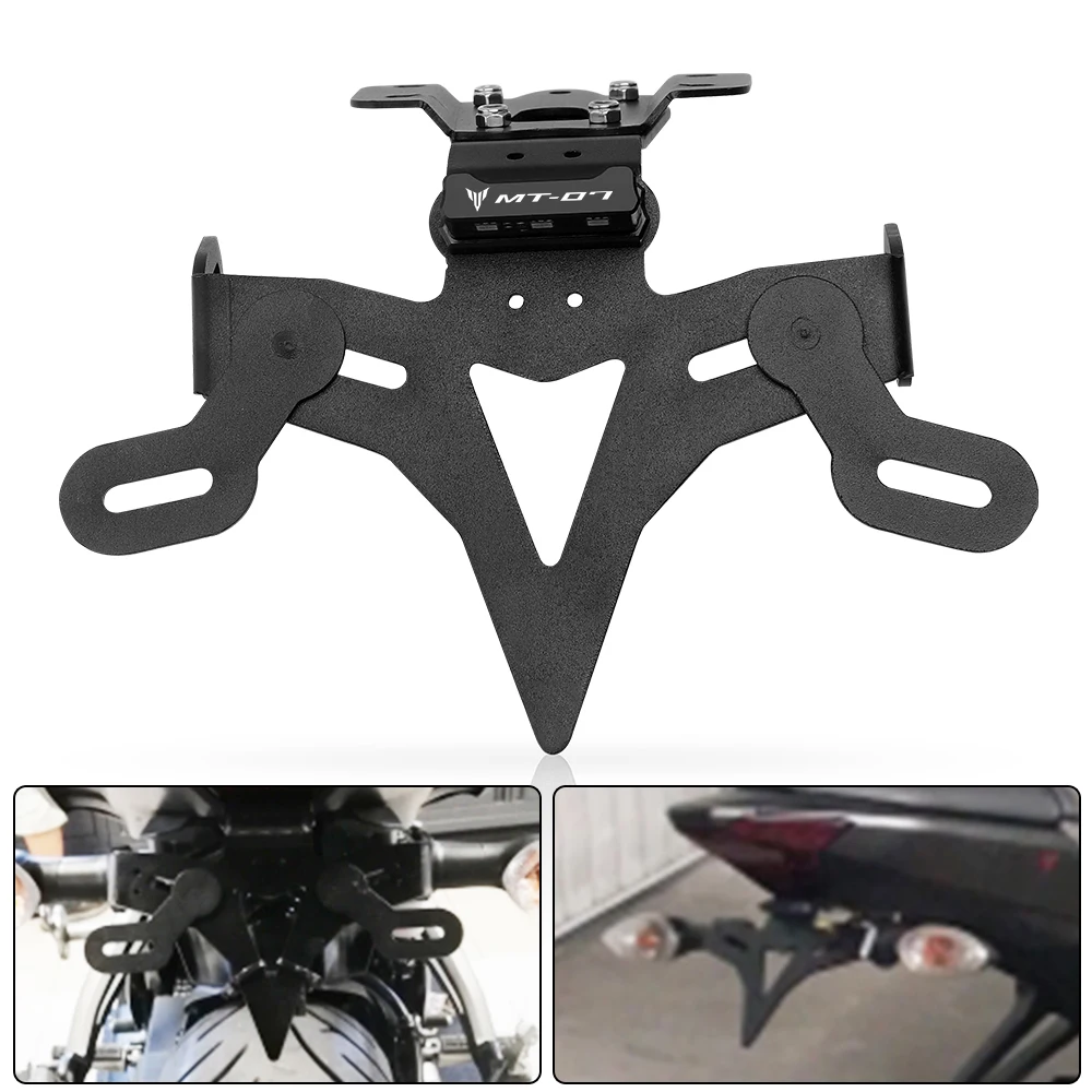 Держатель номерного знака мотоцикла для YAMAHA MT07 MT-07 FZ 07 FZ07 2013-2020 2021 |