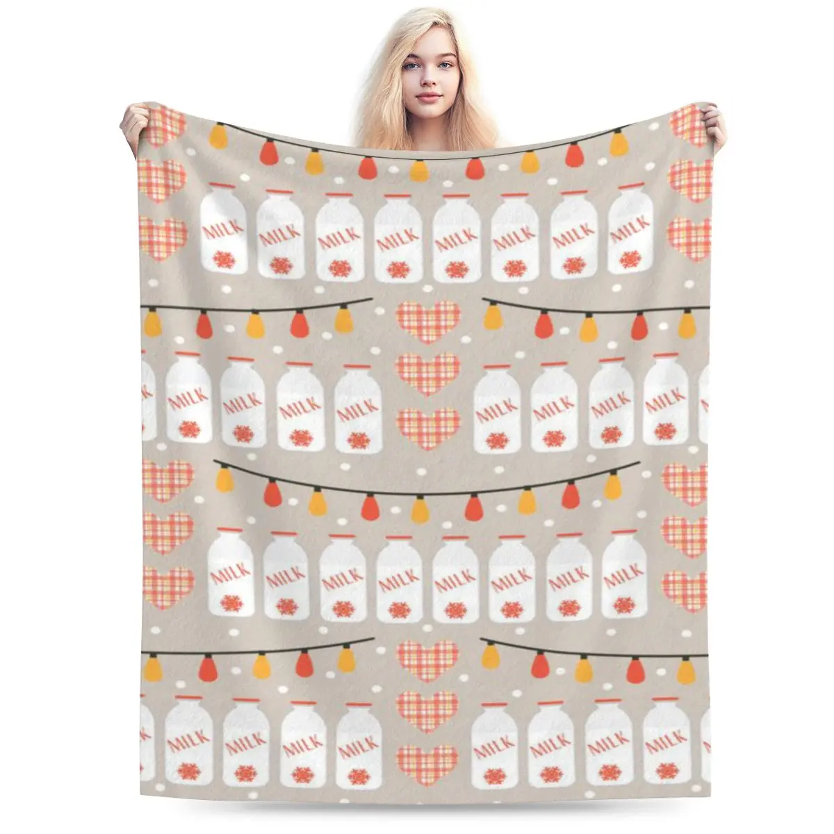 8. Доильное ультрамягкое одеяло из микрофлиса.