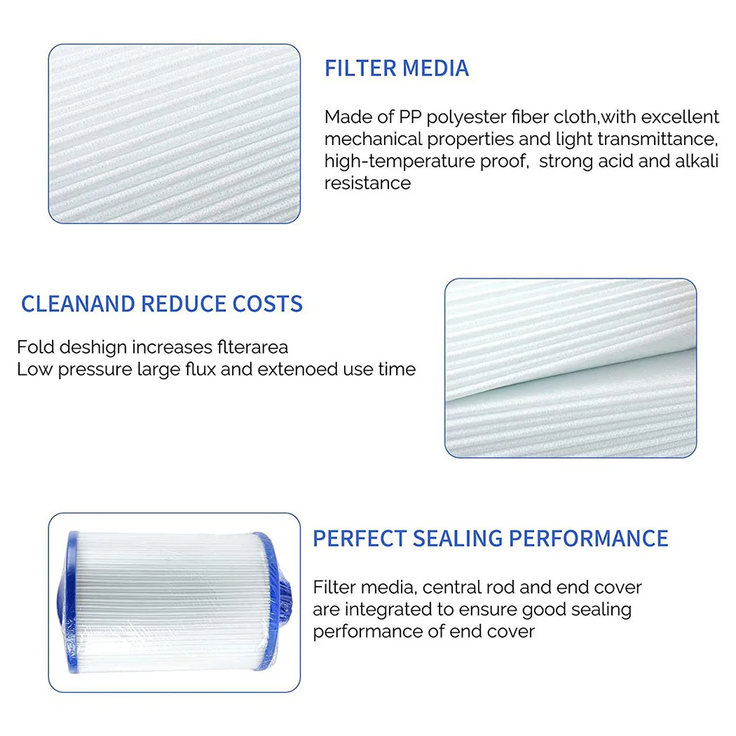 

Garden Spa Filter Hot Tub Living Outdoor For Waterways 817-0050 Pools Replacement Spa Superior Yard 6CH-940 Elite