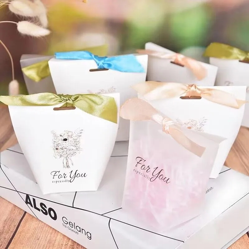 Wedding Mori Series Wedding Simple Sweet Candy Box Jewelry Box Aromatherapy Frosted Small Box