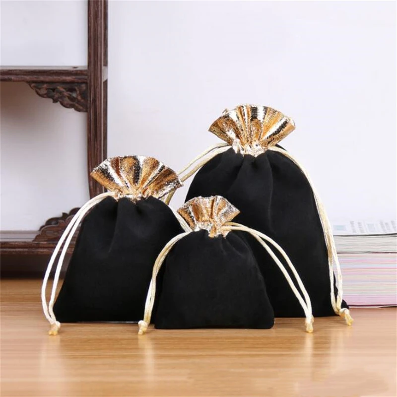 

Бархатные подарочные мешочки набор из 10 штук