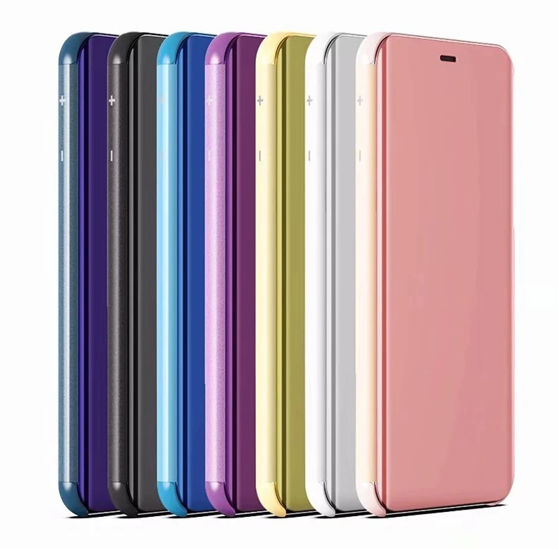 Mirror Flip Case For Samsung Galaxy A10 A20 A20E A30 A40 A50 A30S A50S A60 A70 A80 A90 5G 2019 M10 M20 M30S J4 J6 Plus 2018 Case images - 6