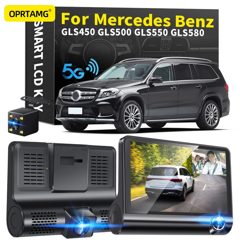 

OPRTAMG Dash Cam For Benz GLS450 GLS500 GLS550 GLS580 Car DVR 1994 1995 1996 1997 1998 1999 2000 2001-2018 2019 2020 2021 2022