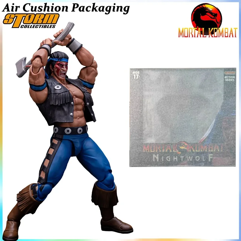 Фото Коллекционные фигурки Storm Toys: Оригинальные персонажи серии Mortal Kombat - Суб-Зеро, Скорпион, Найтволф. Модели для файтинг-игр, масштаб 1/12. №3