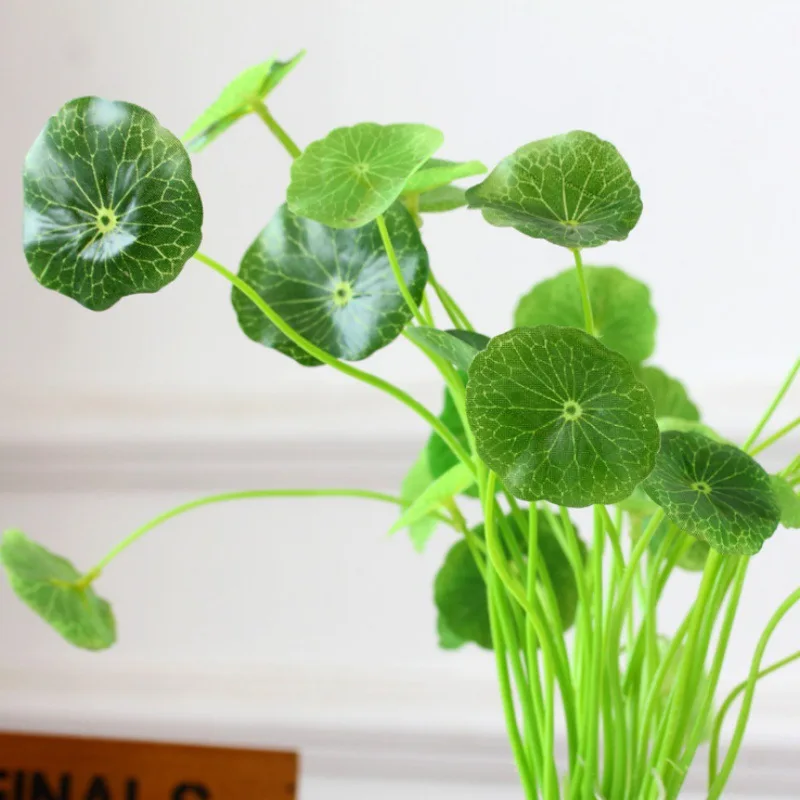 Абрикосовые ветки зеленые листья лотоса искусственный папоротник искусственные