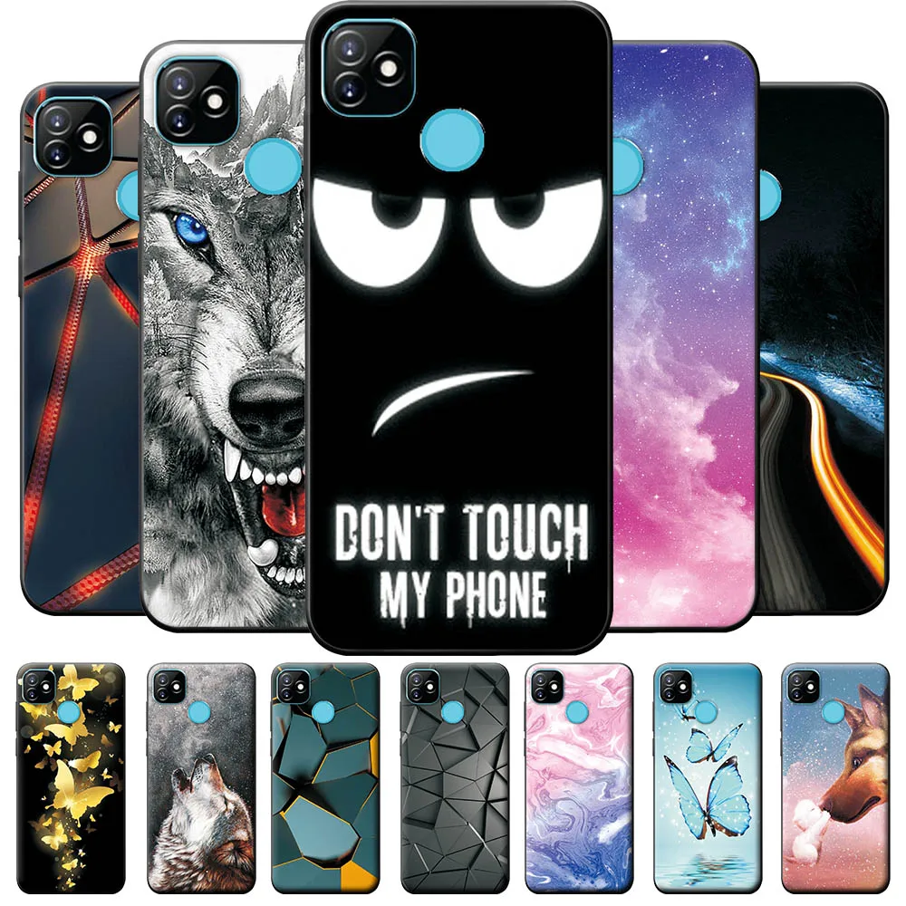 Чехол для Itel Vision 1 P36 Play, модный крутой чехол для телефона Itel Vision1 P36 Play, противоударный чехол на L6005, силиконовый чехол-бампер Etui