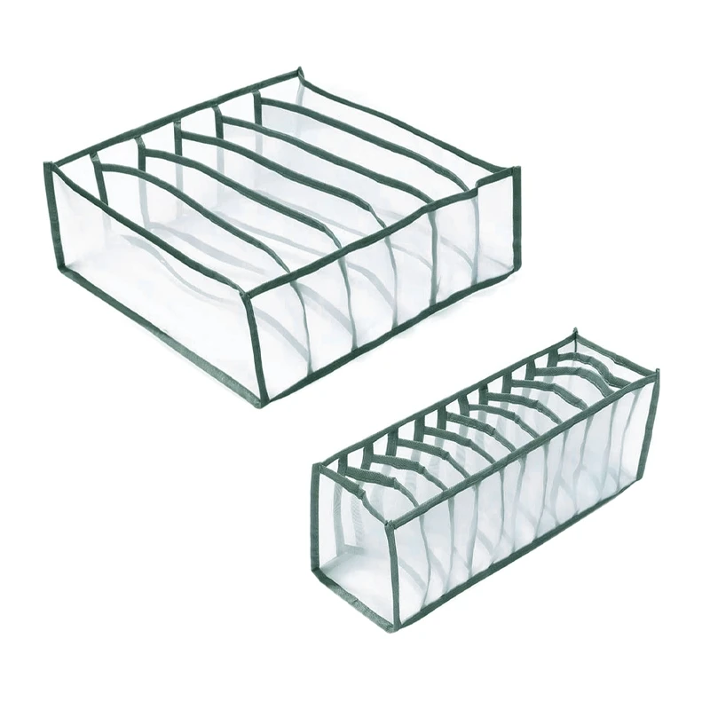 

A Set Underwear Storage Box Put Socks Artifact Bra Underwear Closet Drawer Type Compartment Finishing Box Household