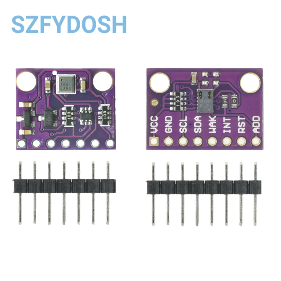 ENS160 Датчик газа Модуль датчика обнаружения углекислого CCS811 CO2 ECO2 TVOC Обнаружение
