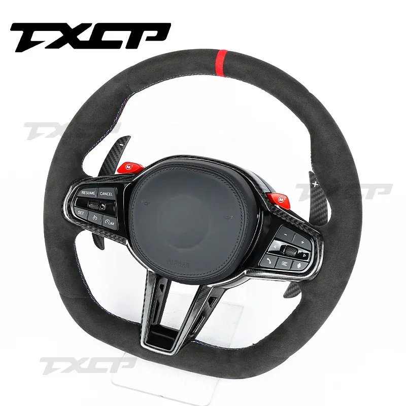 Старый обновленный новый руль M4 из углеродного волокна 2025 для G30 G31 G26 G03 G04 G07 G8 G87 G80