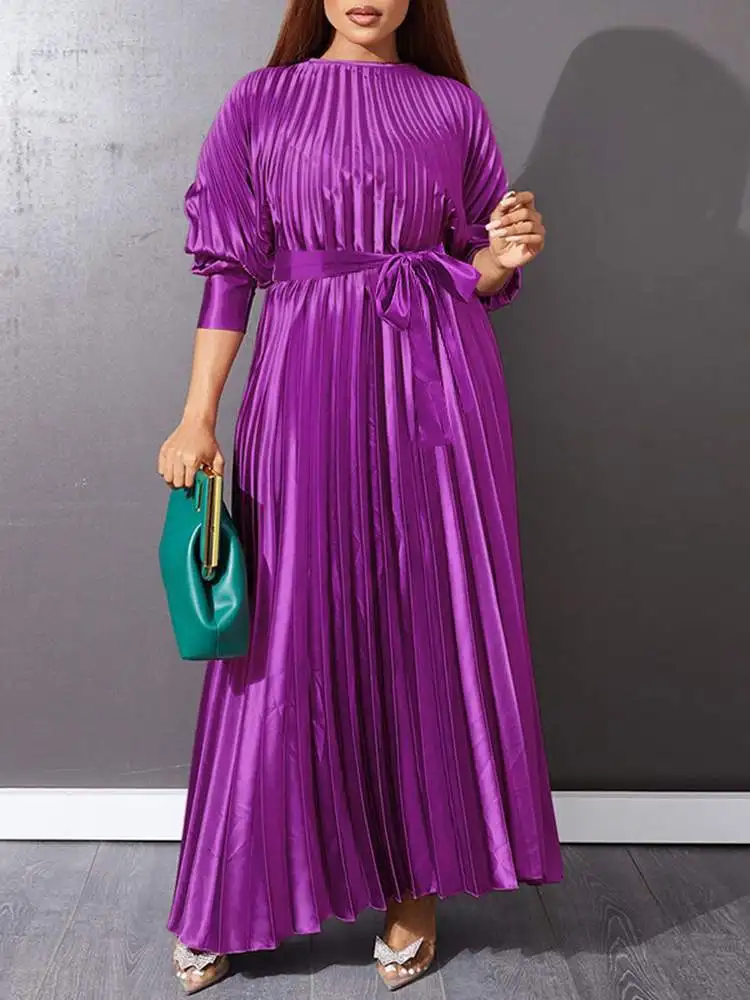 

VONDA Oversized Female Office Party Dresses Shirt Evening Robe Women Casual Holiday Sundress Vintage 2022 Long Sleeve Vestidos
