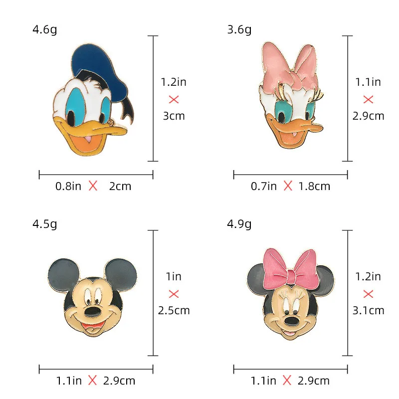 Фигурки героев Диснея аниме Микки Минни периферийные игрушки детские Мультяшные