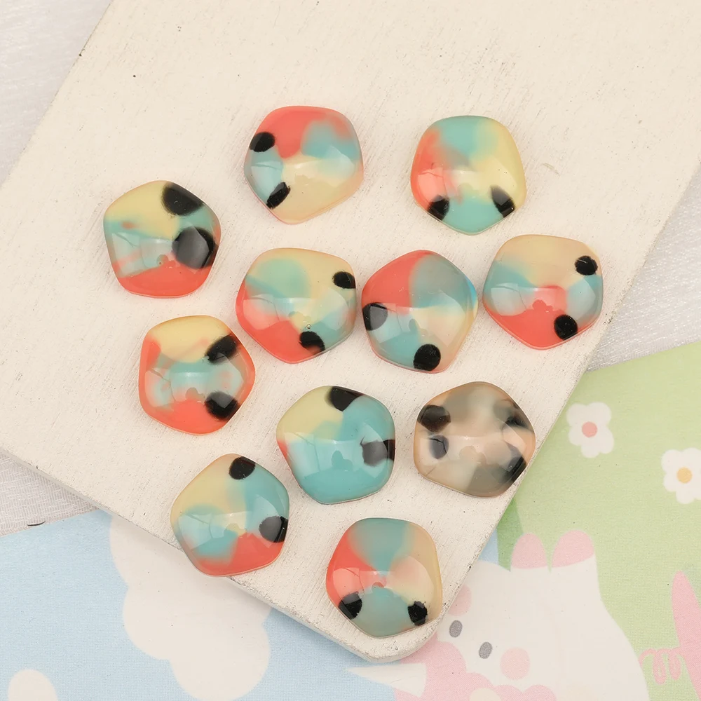 

Cordial Design 15*16MM 50PCS Clearance/Pentagon Shapes/DIY Making/Resin Beads/Jewelry Findings & Components/DIY Parts/Hand Made