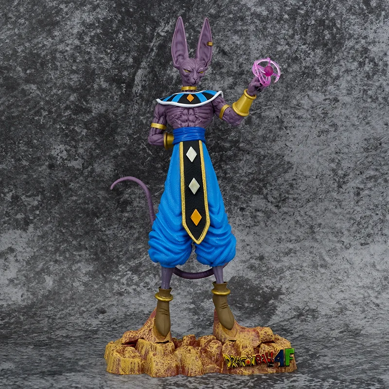 Статуэтка «Боги разрушения» Beerus Birusu Dragon Ball Gk Статуэтка из ПВХ, Настольная Коллекционная аниме модель, игрушки, фигурки, подарок, 30 см (art.: 3920c9170bc74) - 3920c9170bc74