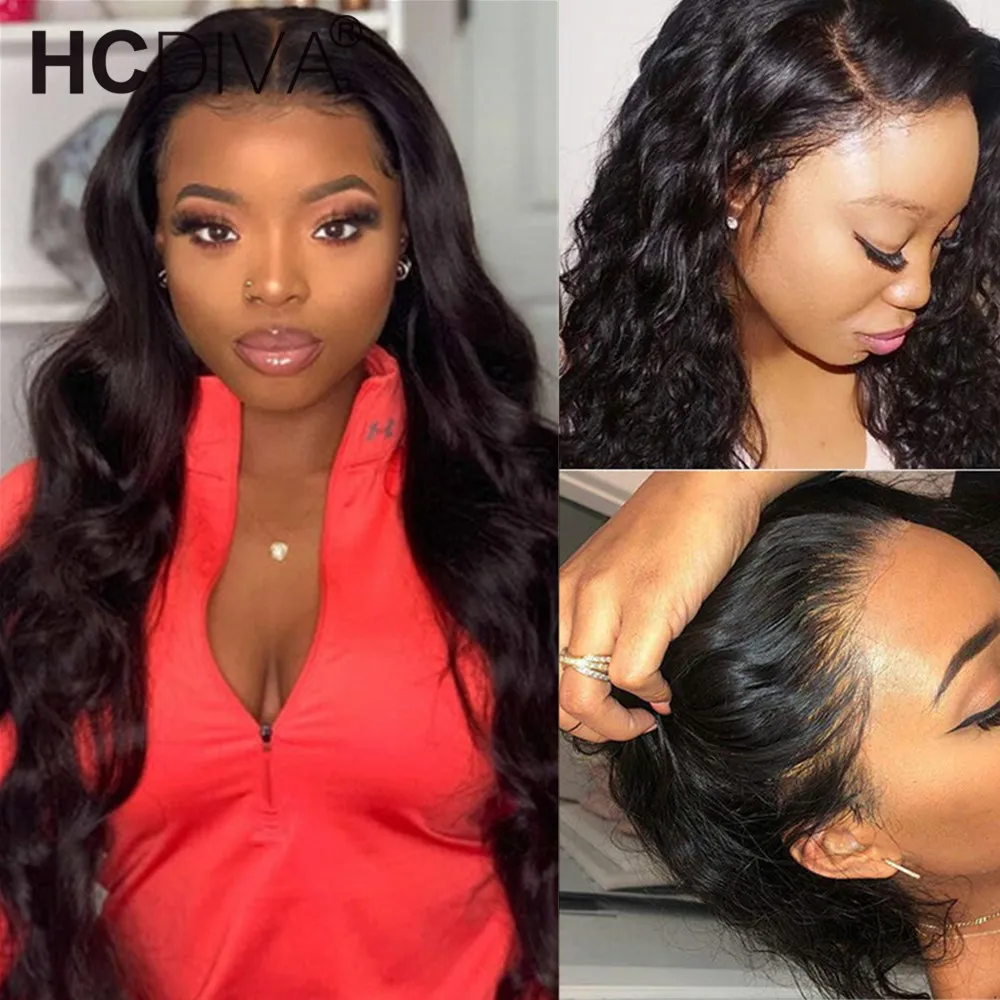 

Body Wave Lace Frontal Wig 13x6 Brazilian Full Lace Front Human Hair Wigs For Black Women 13x6 HD Transparent Lace Frontal Wig