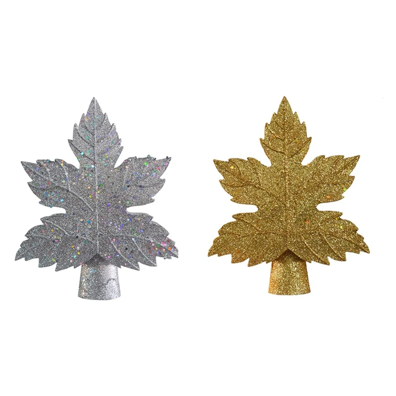 

Leaf Type Christmas Tree Projection Lamp Snowstorm Christmas Tree Top Light LED Tree Top Star Projection Lamp EU Plug