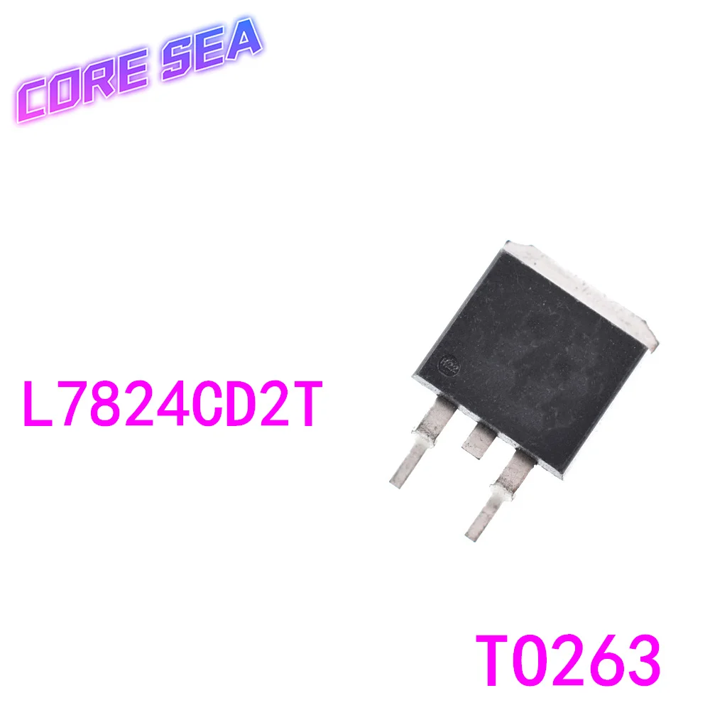 

10 шт. SMD TO-263 L7824CD2T трехсторонняя трубка регулятора 7824 L7824C2T