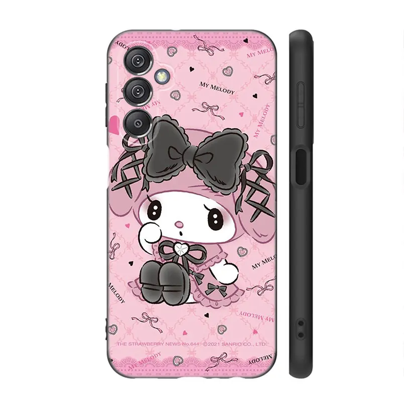 Чехол для телефона Kuromi My Melody Samsung Note 10 Lite 20 Ultra M04 M13 M32 4G M14 M15 M23 M33 M34 M42 M52 M53 M54 M55 5G M11 M12