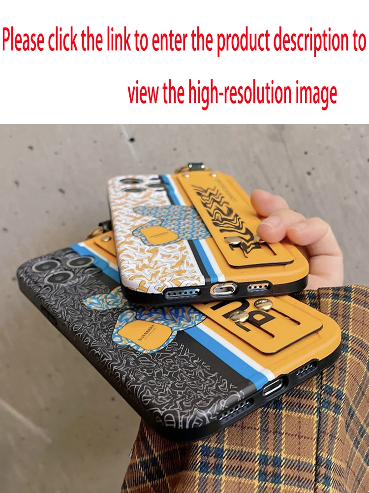 

luxury Ɓ-ḆṸƀḙŗŘẙ wristband for Iphone 13 12 11 XS Pro Max X XR xsmax angel eyes ring holder case object