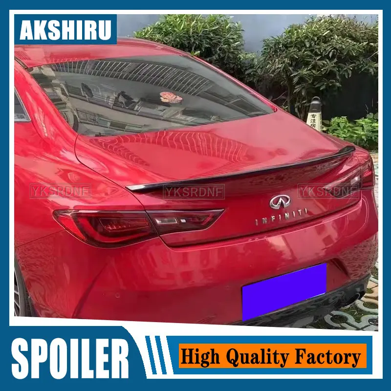 

Автомобильные запчасти спойлер Infiniti Q60 Q60S ABS Автомобильный багажник задний губа крыло хвост Q60 2 двери ремонт спойлер автомобильный Стайлинг...