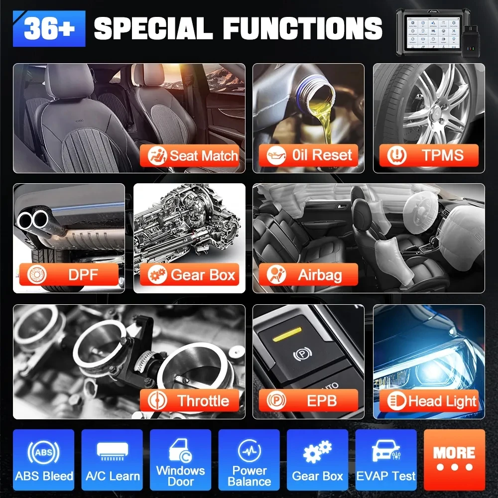 XTOOL D7W Wifi подключенные Автомобильные диагностические инструменты бесплатная