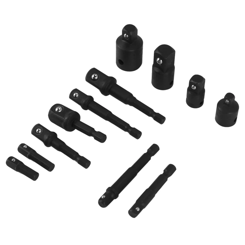 

Адаптер для дрели и ударопрочный трехдюймовый телефон, комплект удлинителей превращает дрель в высокоскоростной гайковерт 1