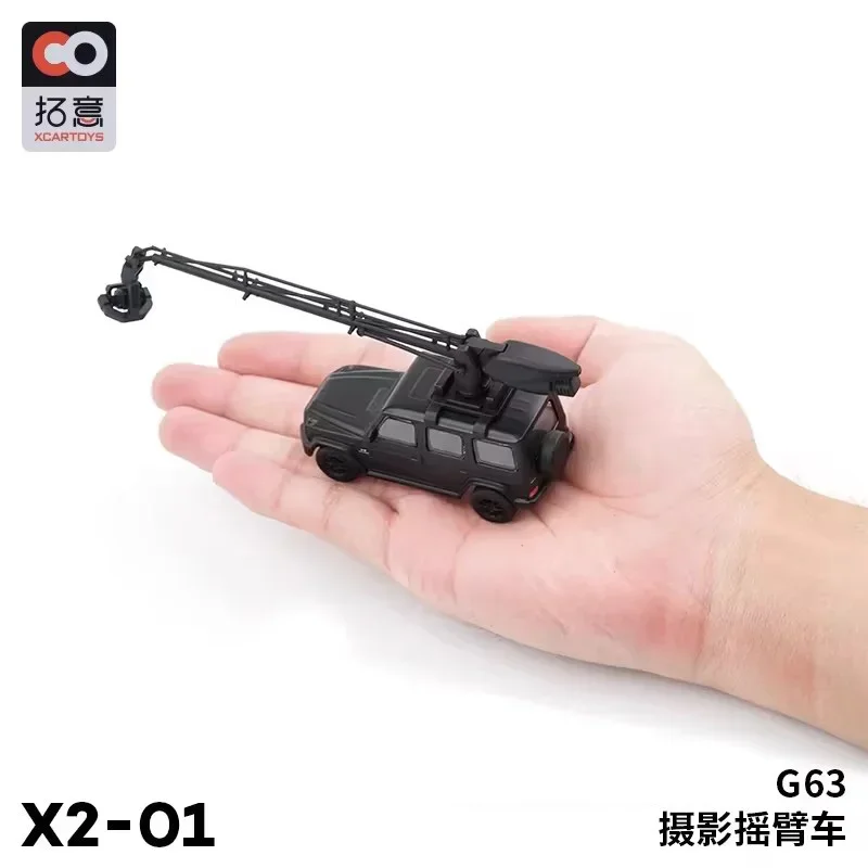 XCarToys 1:64 G63 внедорожник камеры автомобиль черный литая модель автомобиля