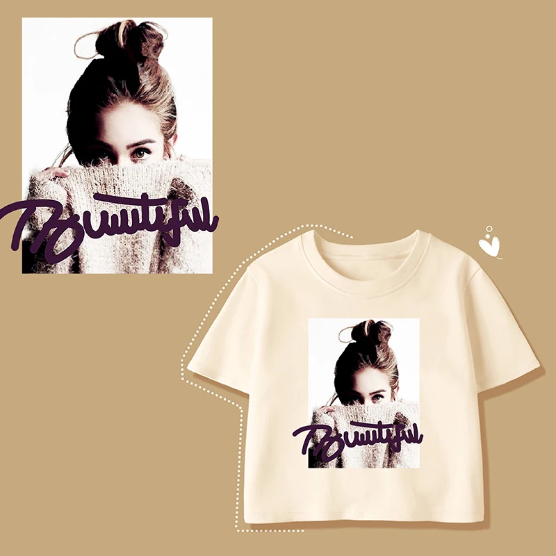 Новинка красота девушка теплопередача винил своими руками цветочный принт на