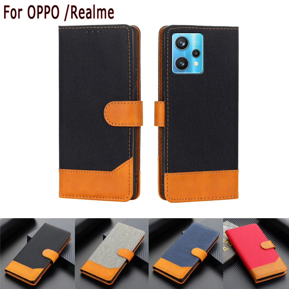 

Leather Cover For OPPO Realme 9i 9 Pro + 8 7i V25 V11 C11 Find X5 Lite X5 Pro Reno7 5 Lite A16 A36 A54 A56 A74 A76 A94 A96 Case