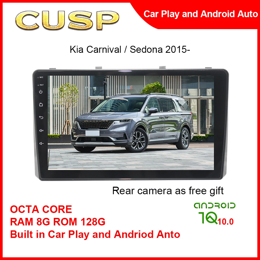 

Big Screen Wireless GPS Car Tracker For KIA CARNIVAL/SEDONA 2015- 9inch 4G+64G 2 Din Android Car Radio Car Stereo Touch Screen