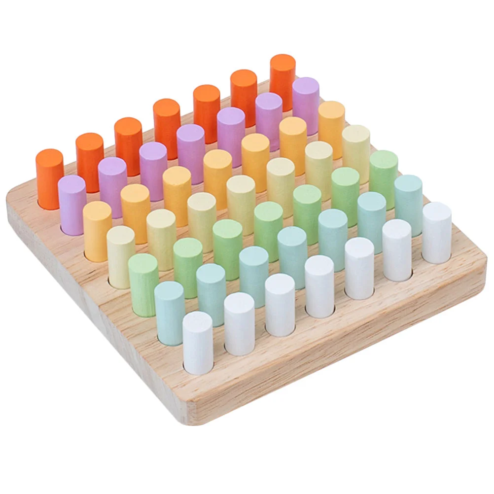 

Доска-колышек, сенсорные игрушки для детей, развивающие математические головоломки для сортировки, деревянная забавная игрушка, Детская кухня