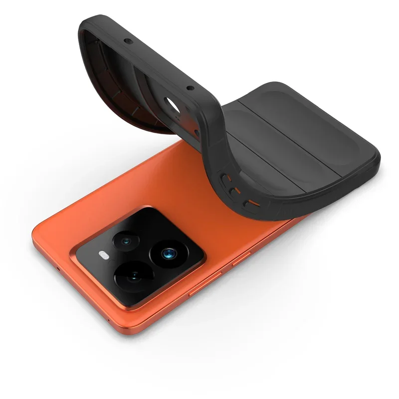 Гибкий силиконовый противоударный чехол с ощущением кожи для Realme GT 7 Pro 5G GT7