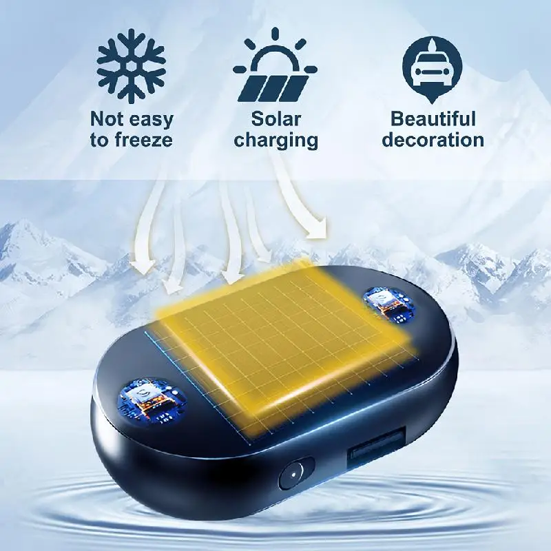 Солнечная/USB автомобильное оконное стекло против льда средство для удаления