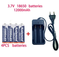popular 18650 rechargeable battery 3 7v 18650 12000mah lithium ion rechargeable battery for flashlight battery charger