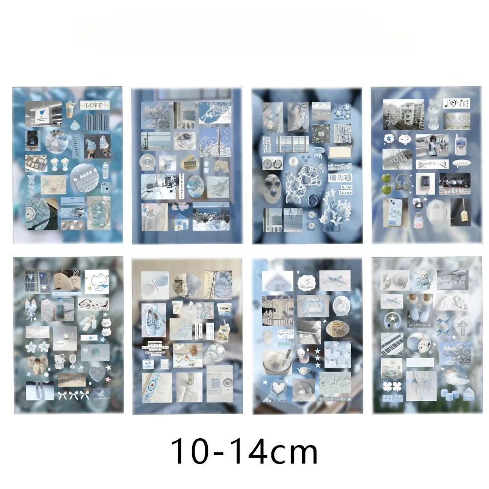 

Набор декоративных наклеек Blue Series из 8 штук