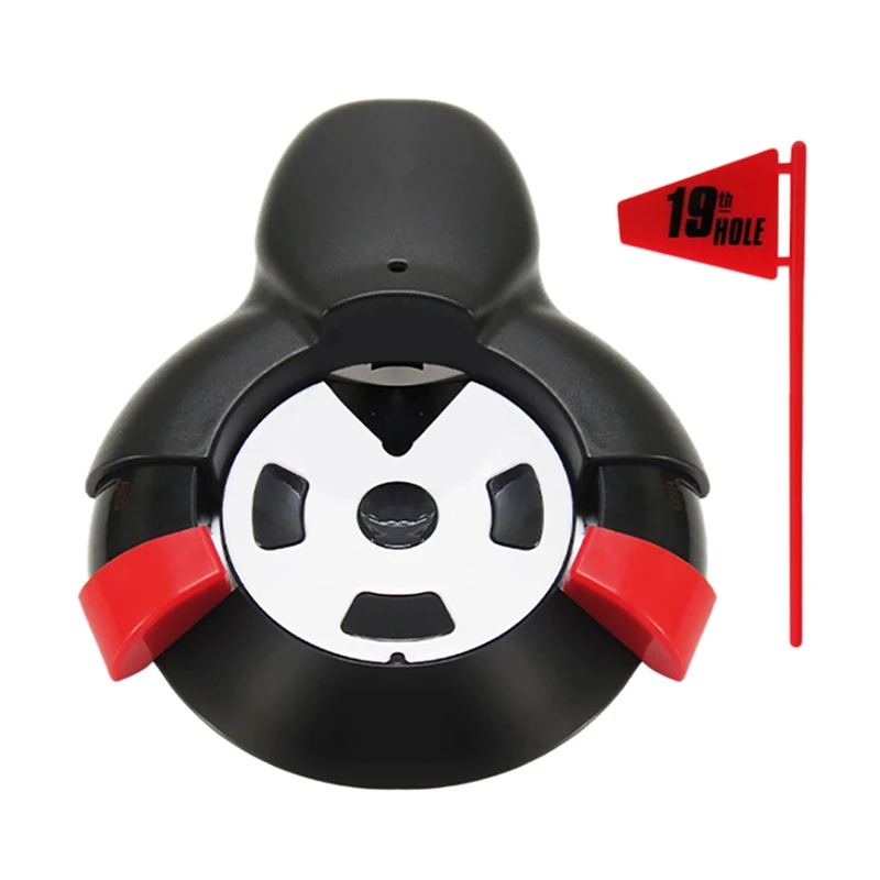 

Putting Cup Golf Return Machine For Training Indoor Office Golf Hole Auto Returning Practice For Outdoor Garden Lawn