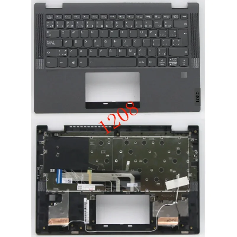 Новинка для Lenovo ideapad Flex 5-14IIL05 ноутбук ASSY UCASE W/KB AR-E CF-E FP BL GY LC55-14 5CB0Y85498 5CB0Y85504