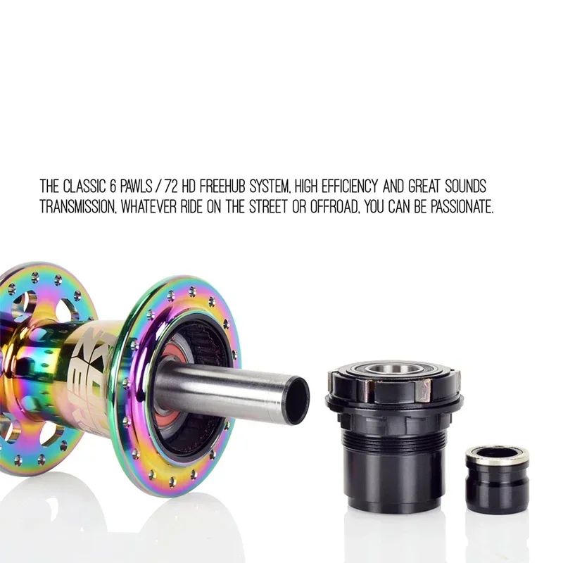 Фото Koozer XM490pro Boost Cr Mo стальная ось, задняя, 5x141 QR 12x148 THRU TA, втулки для горных велосипедов, 32/28 отверстий, HG XD MS 10s 11s 12s, запчасти для велосипедов. №3