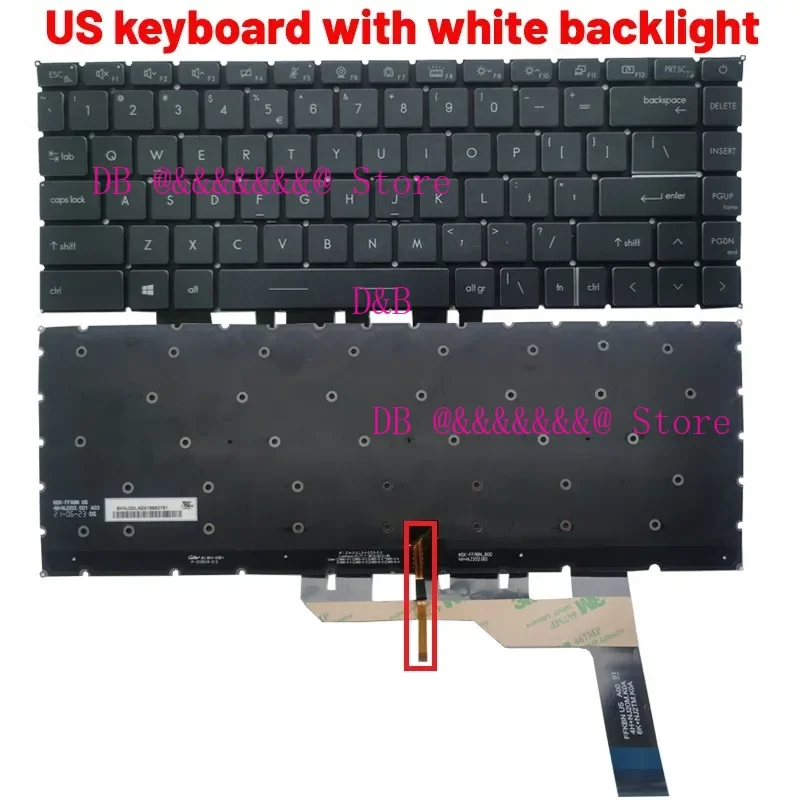 Фото Новый американский ноутбук для MSI Summit E15 A11SCST, E15 A11SCS, MS-16S6, E14 A11SCS, GS66 MS-16V1, MS-16V3, GP66 MS-1542, GE66 MS-1541 №3