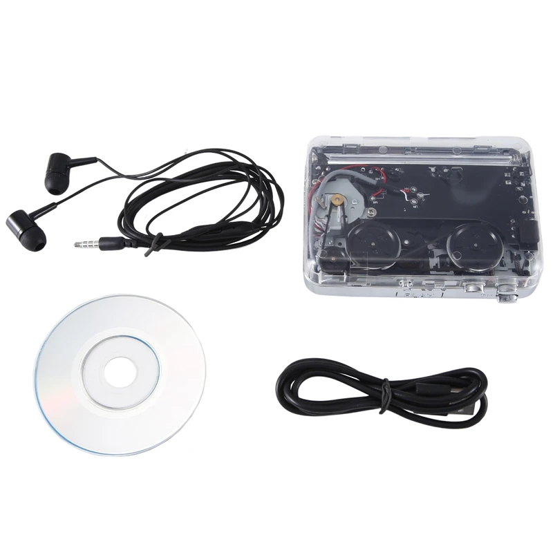 

Cassette Player Tape To MP3 Audio Music Converter USB Walkman USB Capture For Laptop And Personal Computers