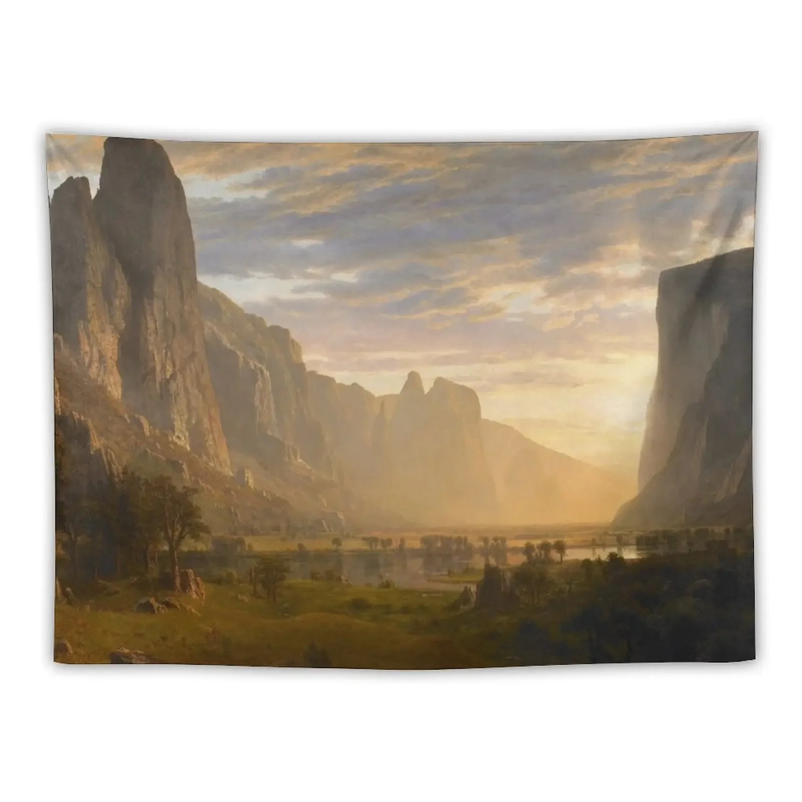 Гобелен с поворотом на полу Калифорния-Альберт бирштат-1865 украшение для спальни