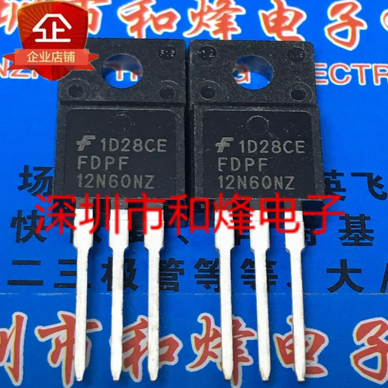 

Оригинал 2 шт./FDPF12N60NZ TO-220F 600V 12A