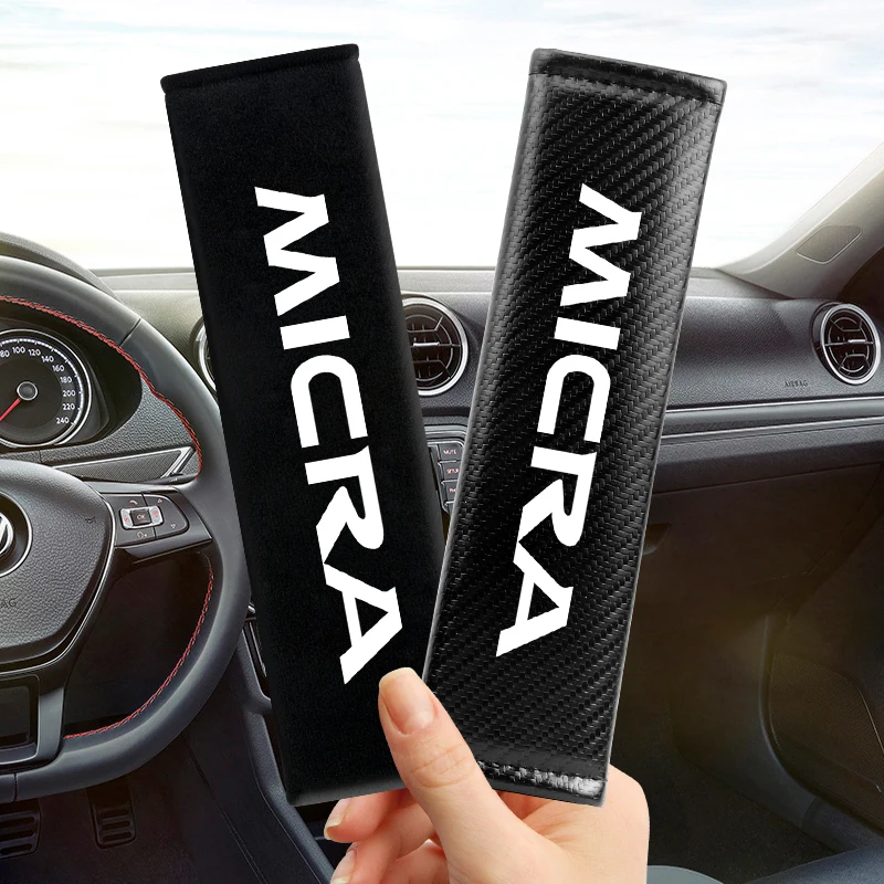 Car Safety Belt Protect Shoulder Pad Vehicle Cotton wool Seat Cushion for Nissan Micra car accessories |