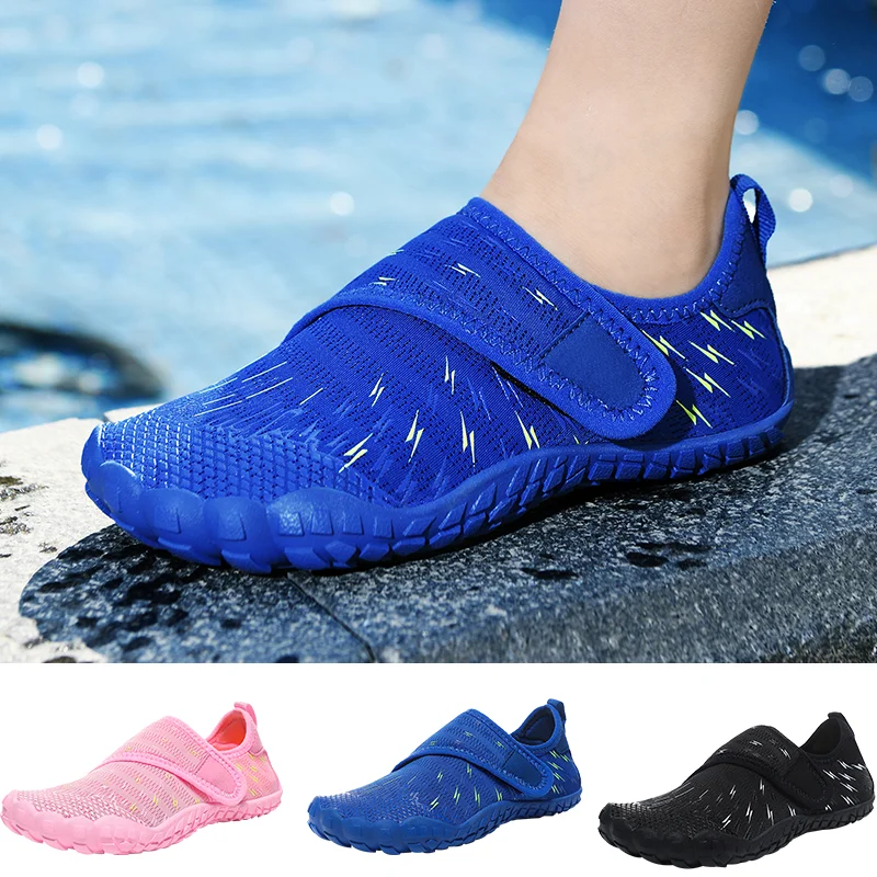 

Water Shoes kids Swimming Socks Printing Color Summer Aqua Beach Sneakers Seaside Sneaker Socks Slippers for child 2022 summer