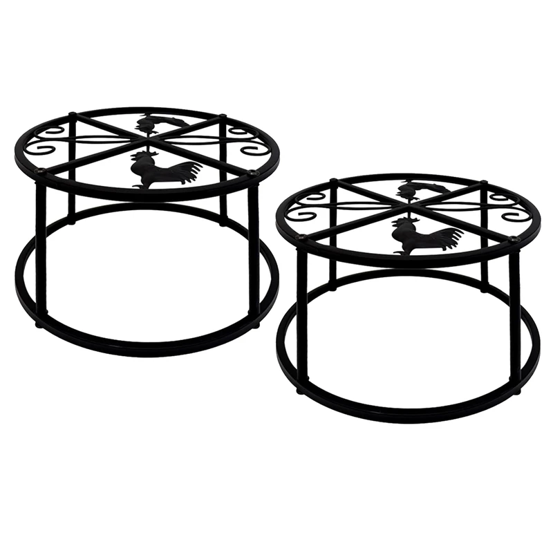 

2 шт., металлическая подставка для кормушки кур, с 4 ножками