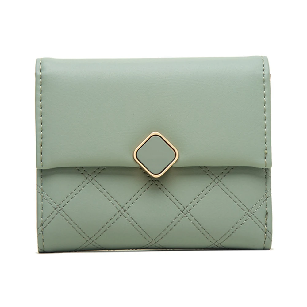 

2022 New Women's Small Short Wallet Women Large Capacity for Business Card Holder Girls Mini Fashion Lady Coin Purse for Female